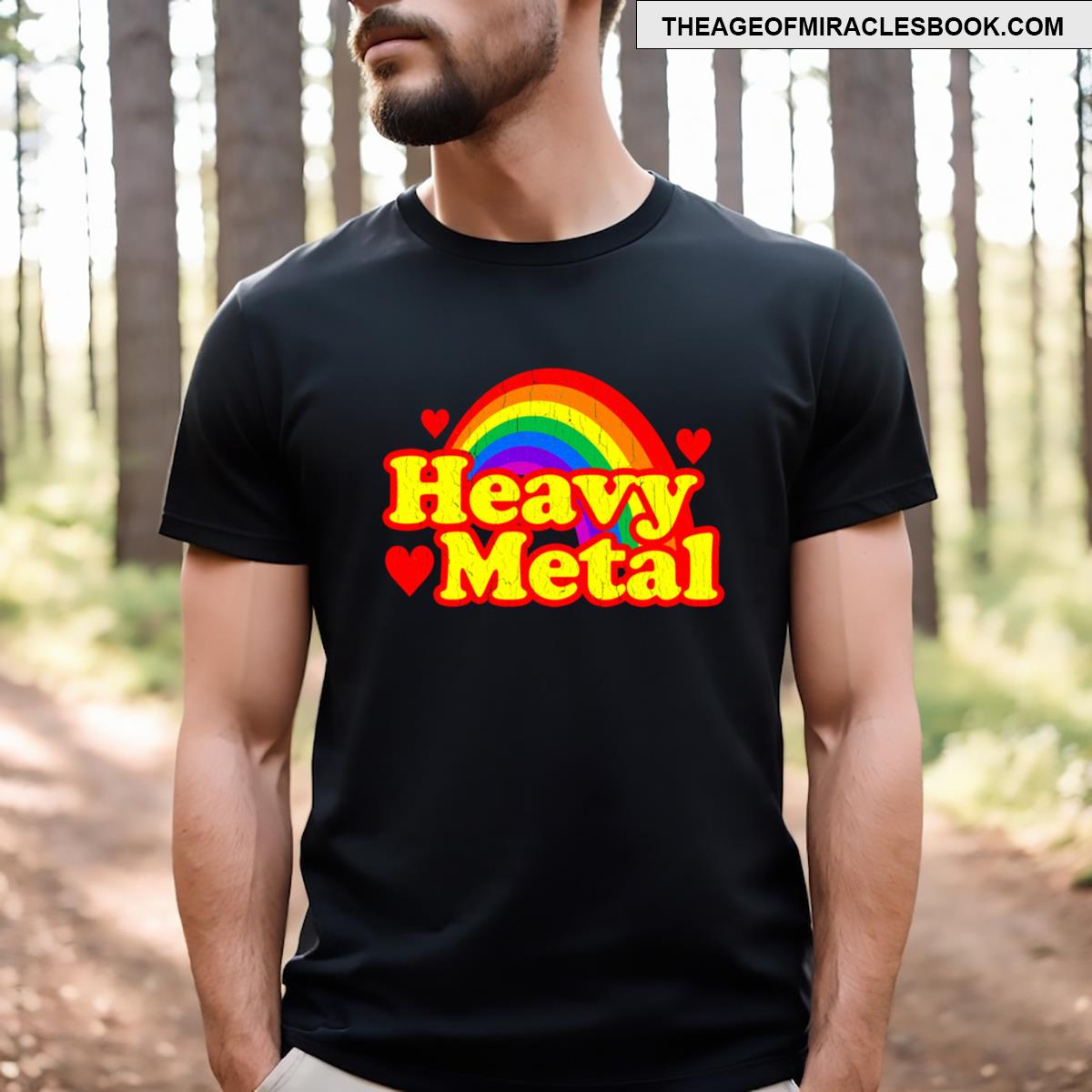 Funny Heavy Metal Rainbow Essential T-shirt