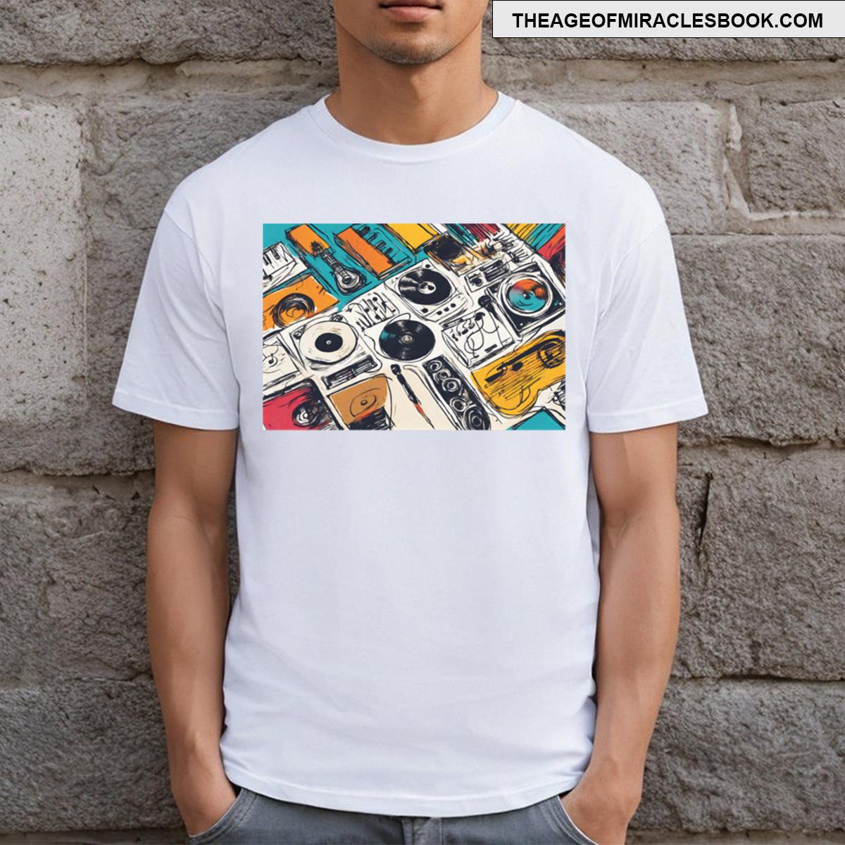 Musical Disk T-shirt