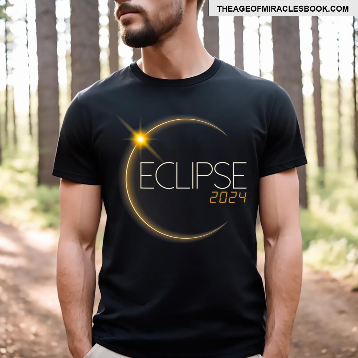 Solar Eclipse 2024 Total Solar Eclipse 40824 T-shirt