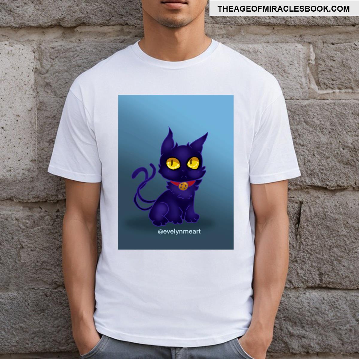 Cat Tails Scoop T-shirt