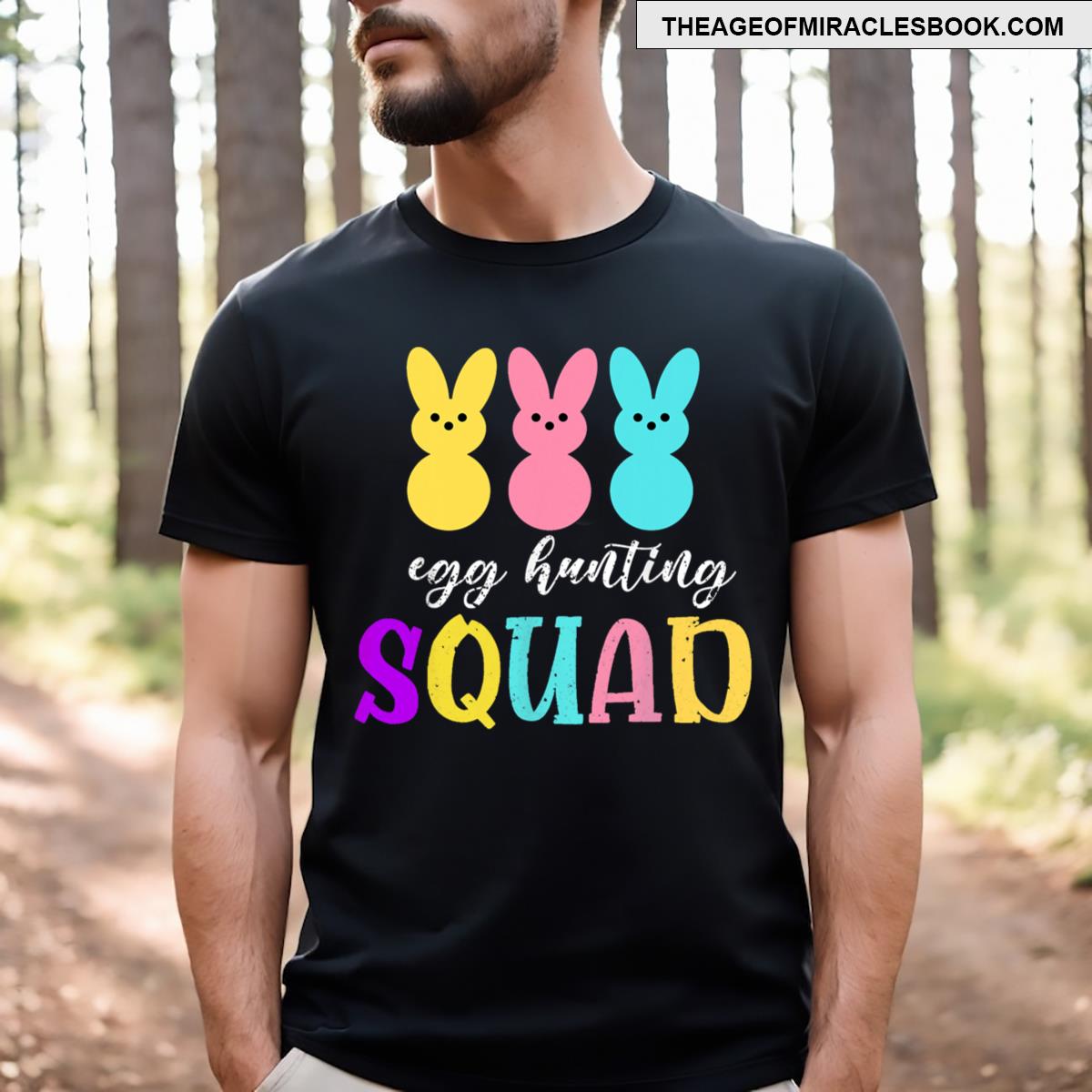 Egg Hunting Squad Funny Easter Essential Egger 2024 T-shirt