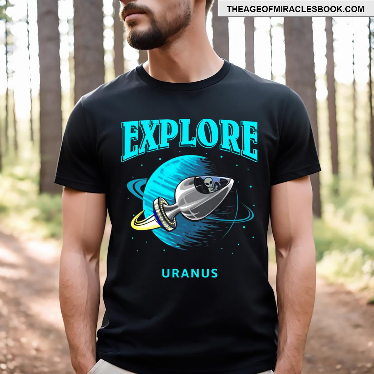 Explore Uranus Allien T-shirt