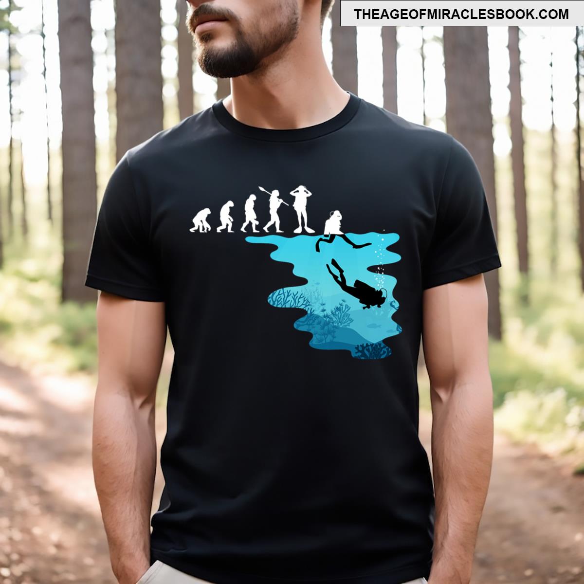 Funny Diving Funny Diver Funny Scuba Diving T-shirt