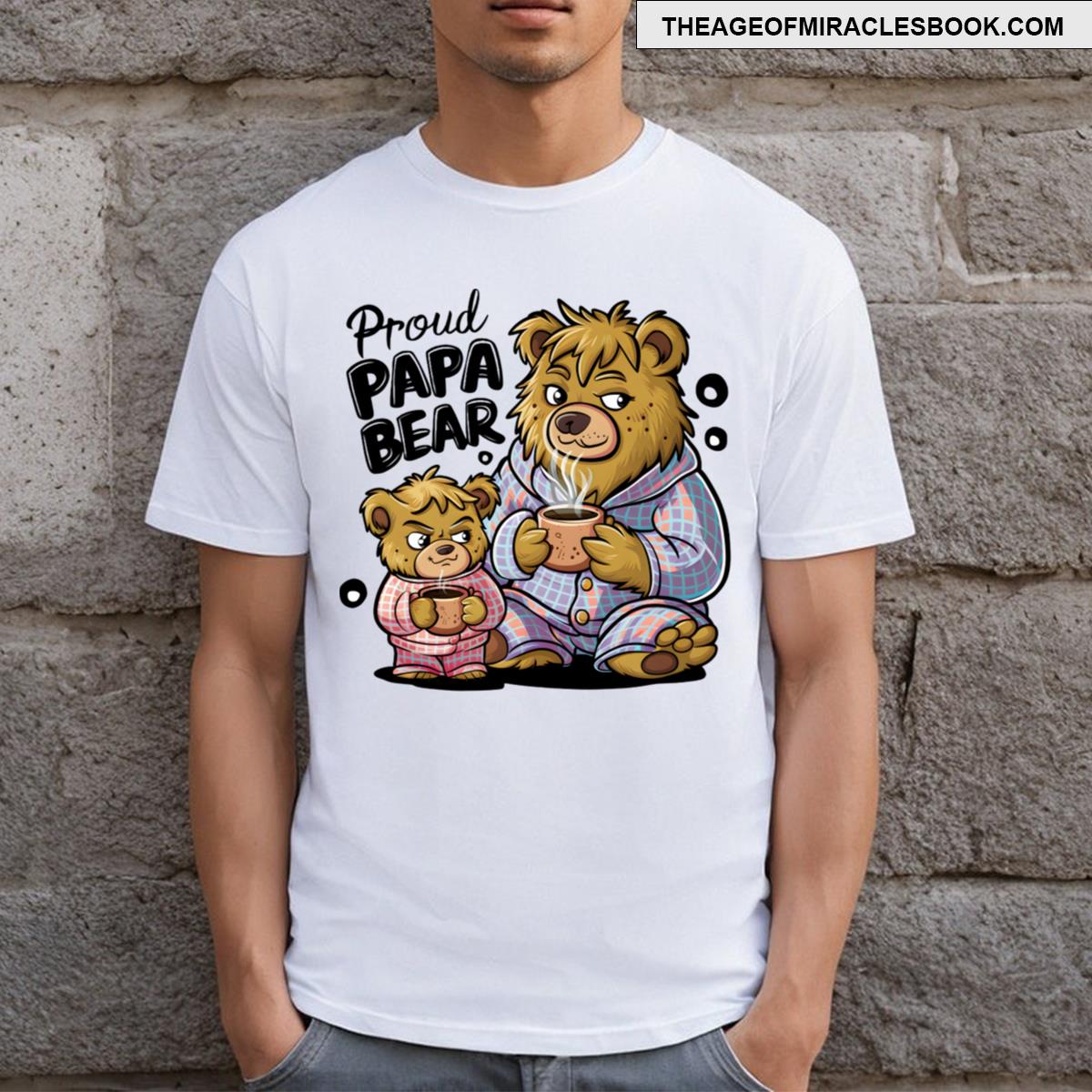 Proud Papa Bear T-shirt