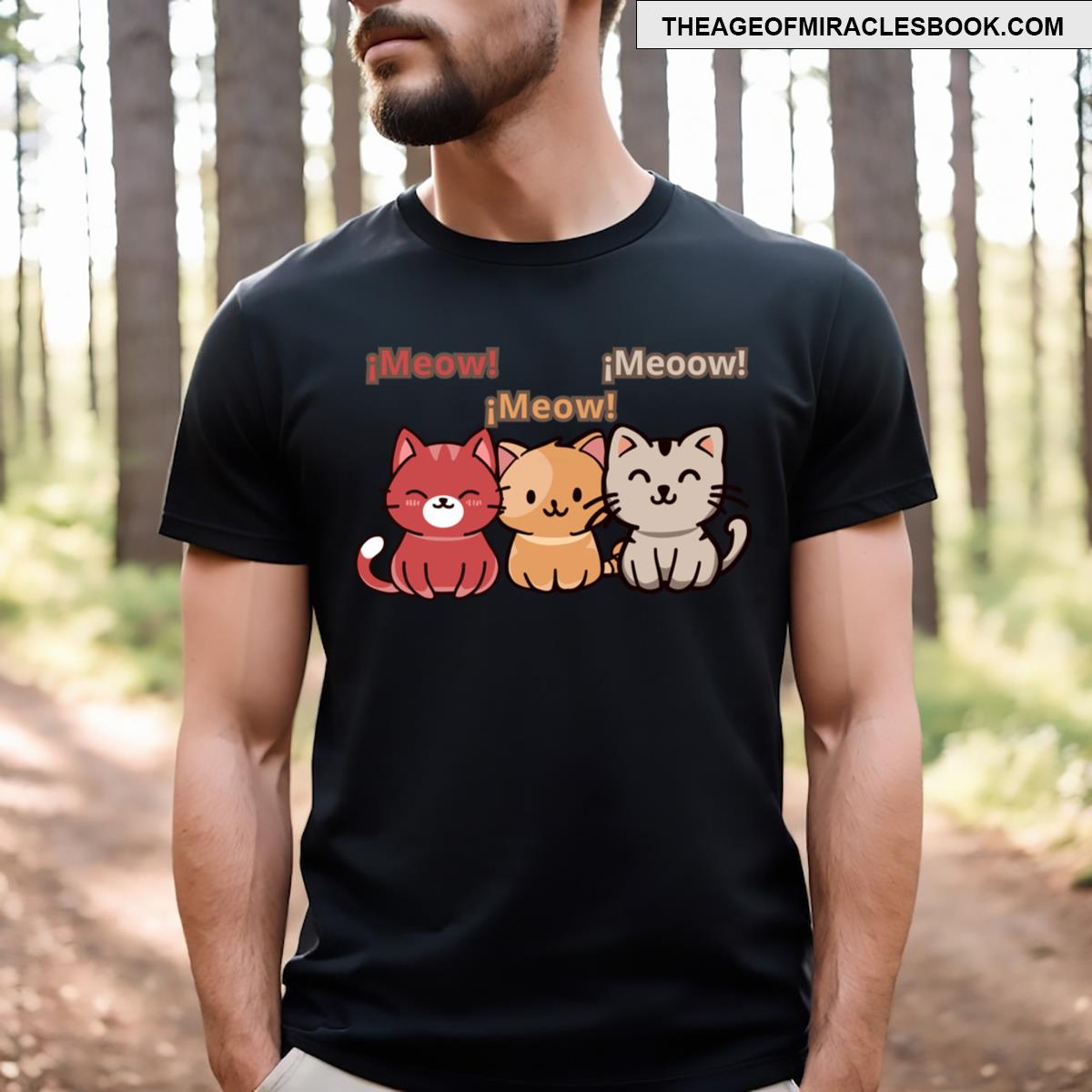 Three Little Cats T-shirt
