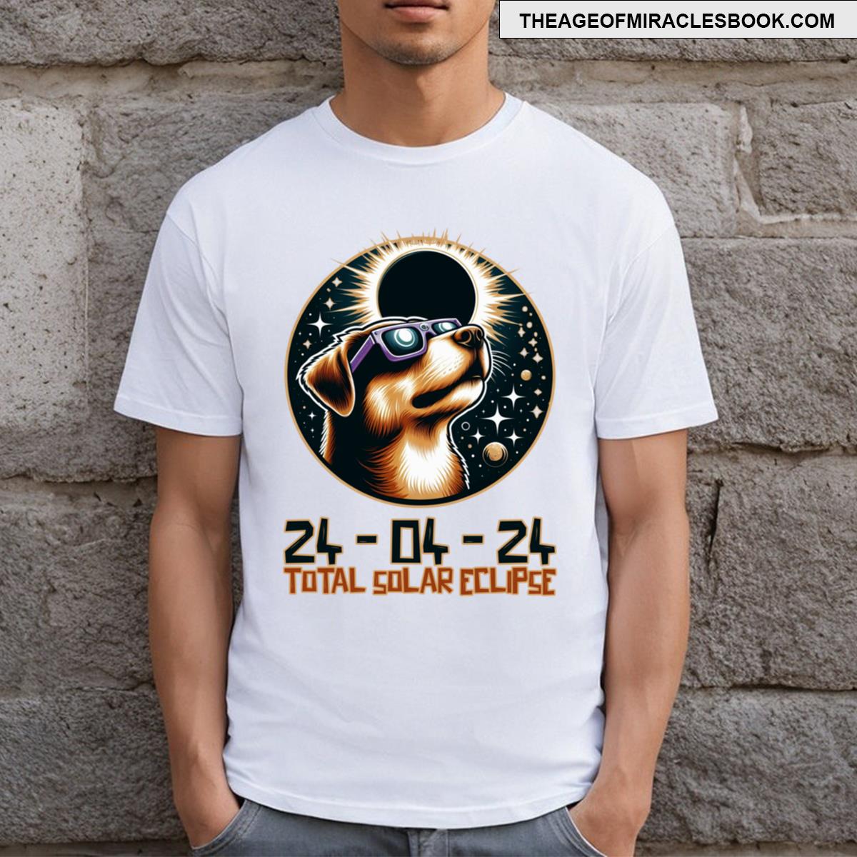 Total Solar Eclipse Dog Observation T-shirt