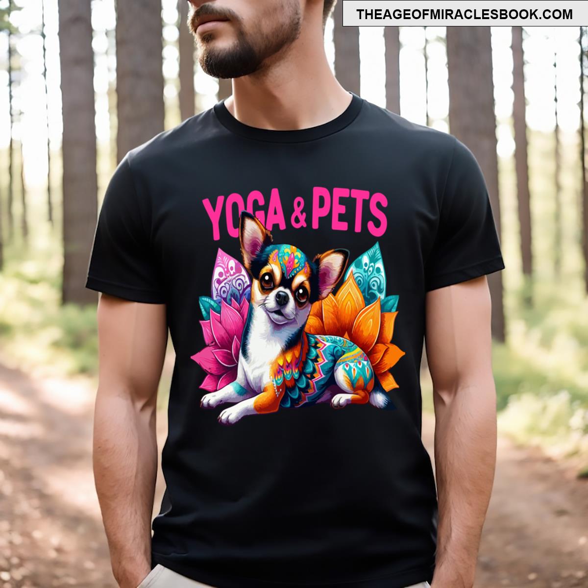 Yoga And Pets T-shirt