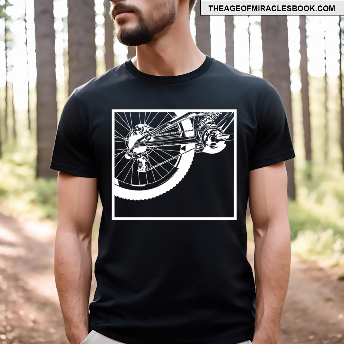 Bicycle Rear Wheel T-shirt