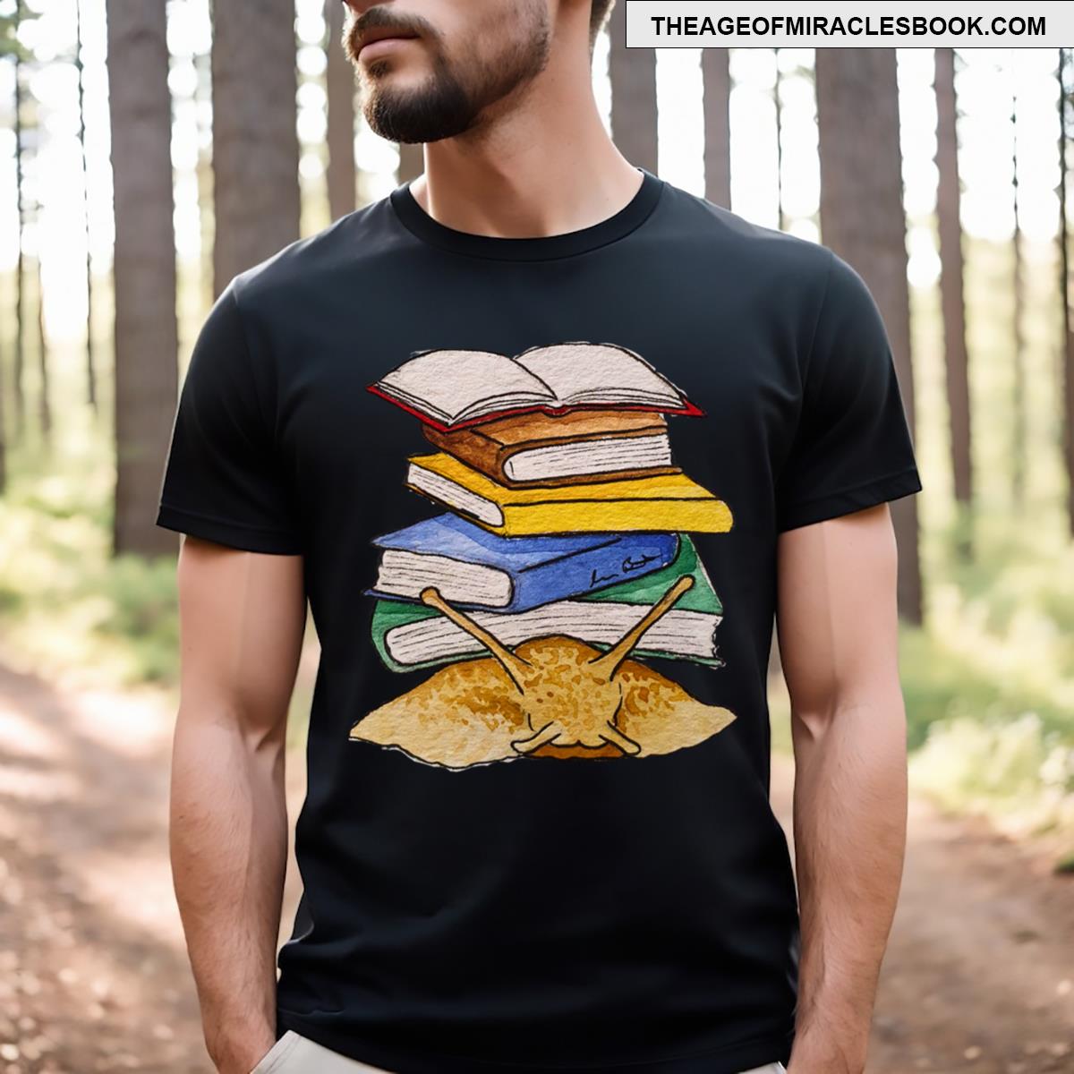 Book Snail T-shirt