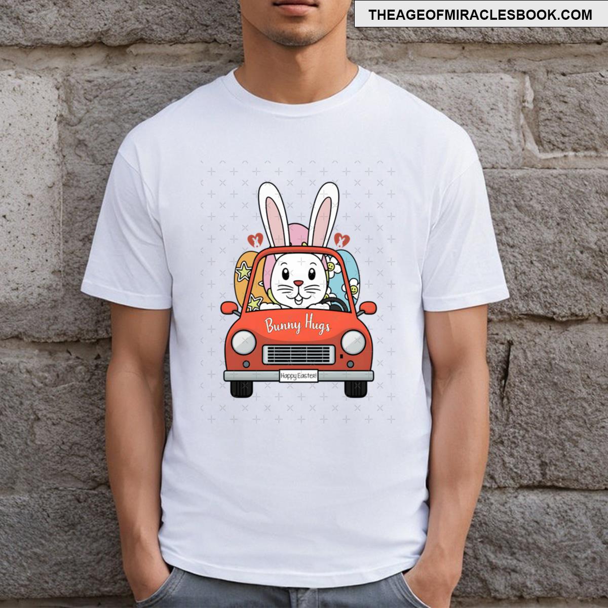 Bunny Car Easter Essential T-shirt