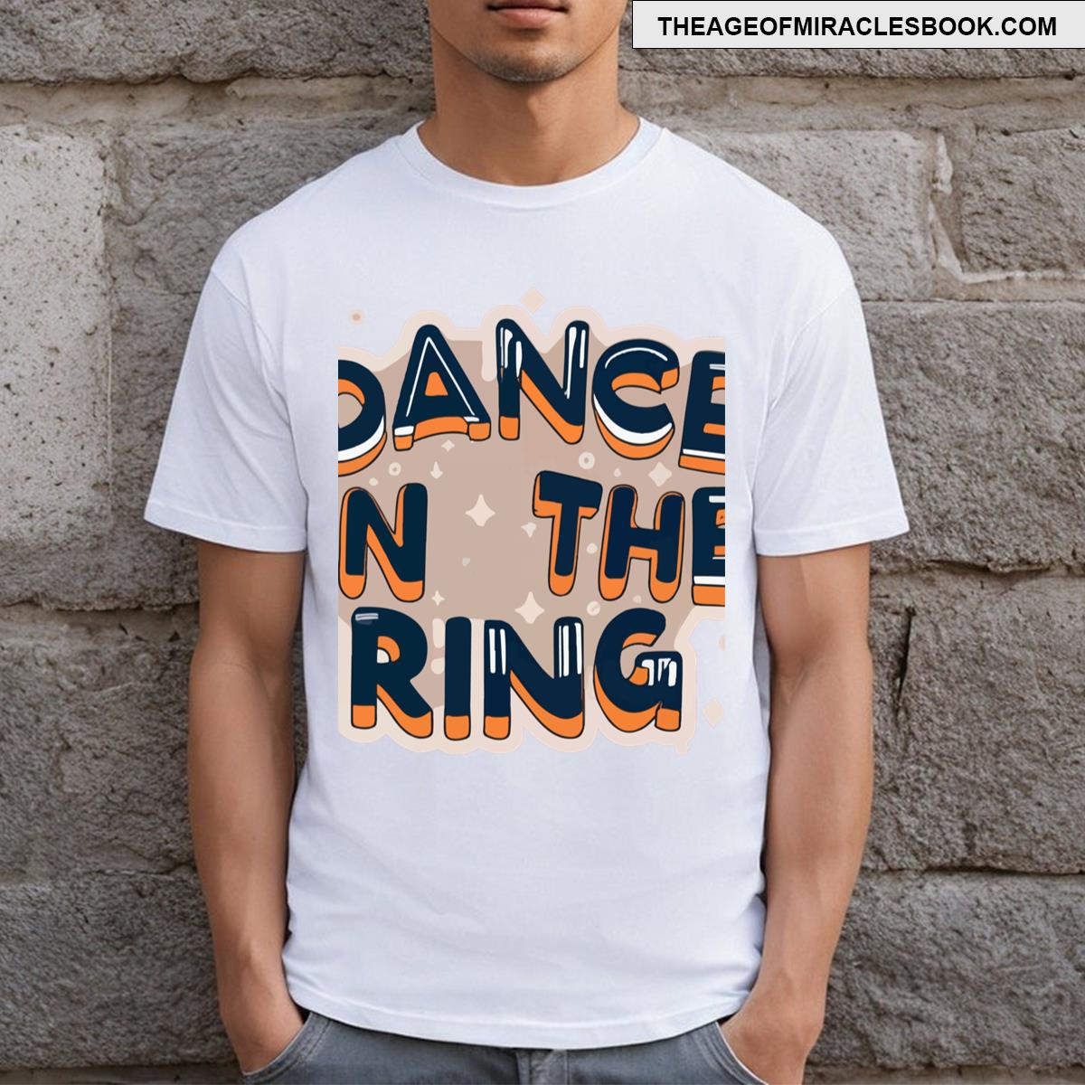 Dance In The Ring Boxing Footwork Art T-shirt