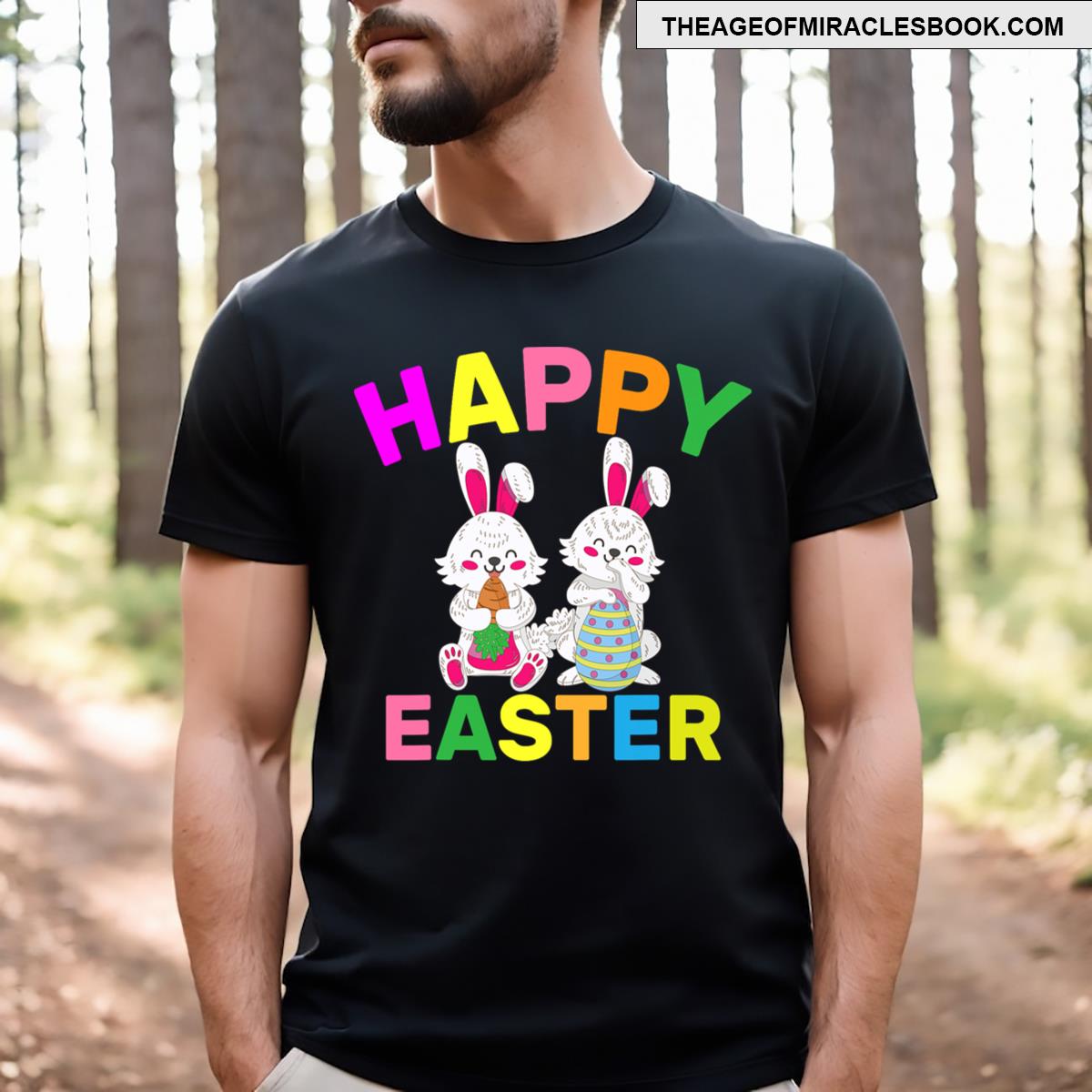 Happy Easter For And Men T-shirt