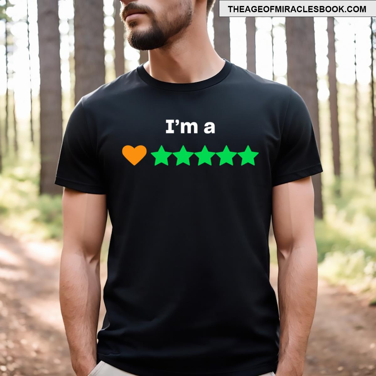 Letterboxd 5 Stars T-shirt