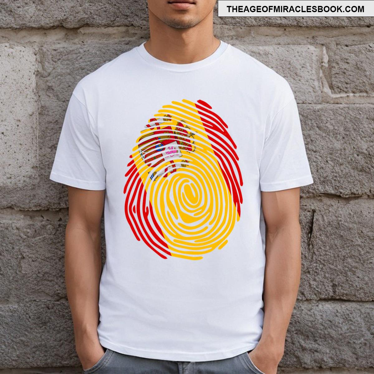 Spain Fingerprint T-shirt