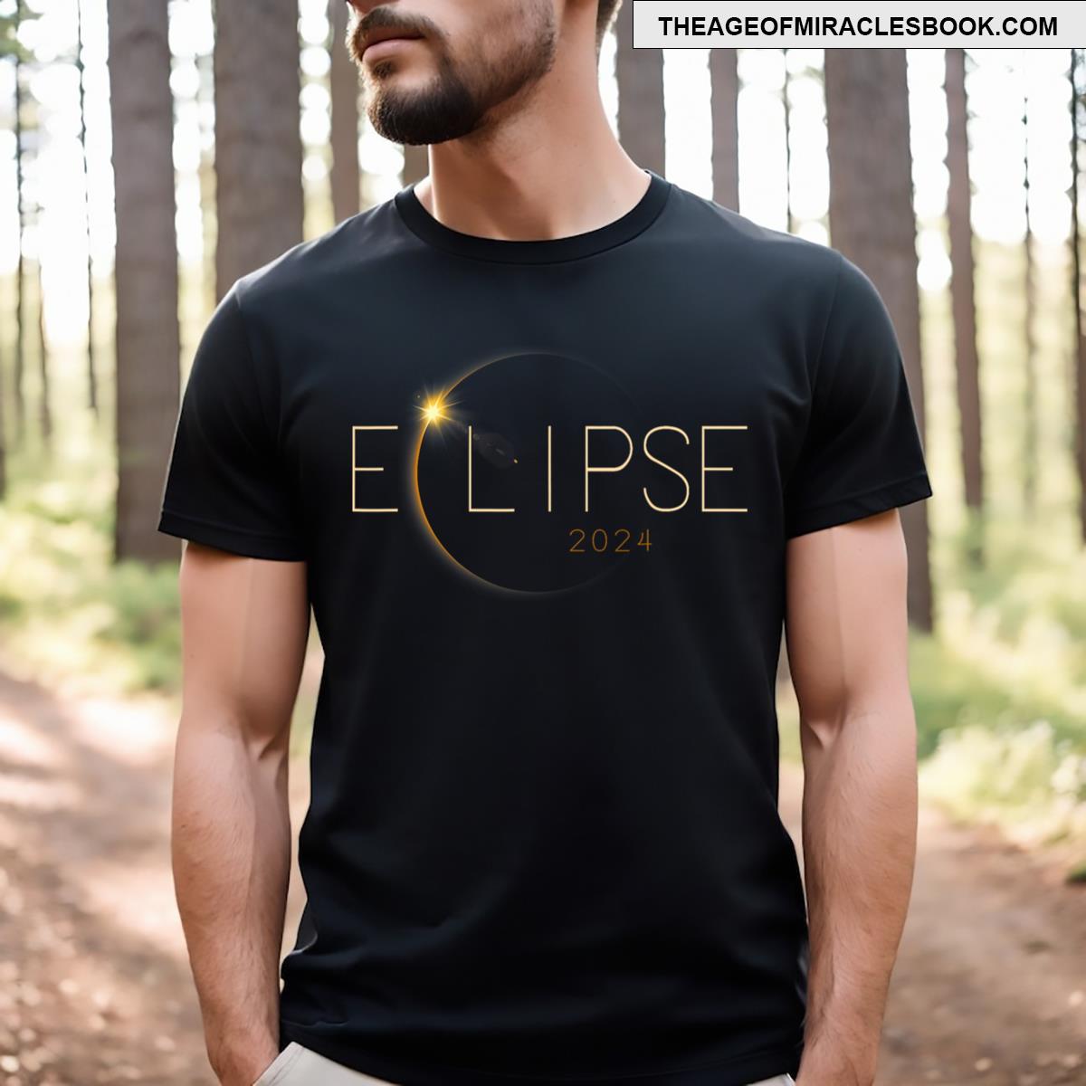Totality Eclipse Total Solareclipse 2024 Men T-shirt