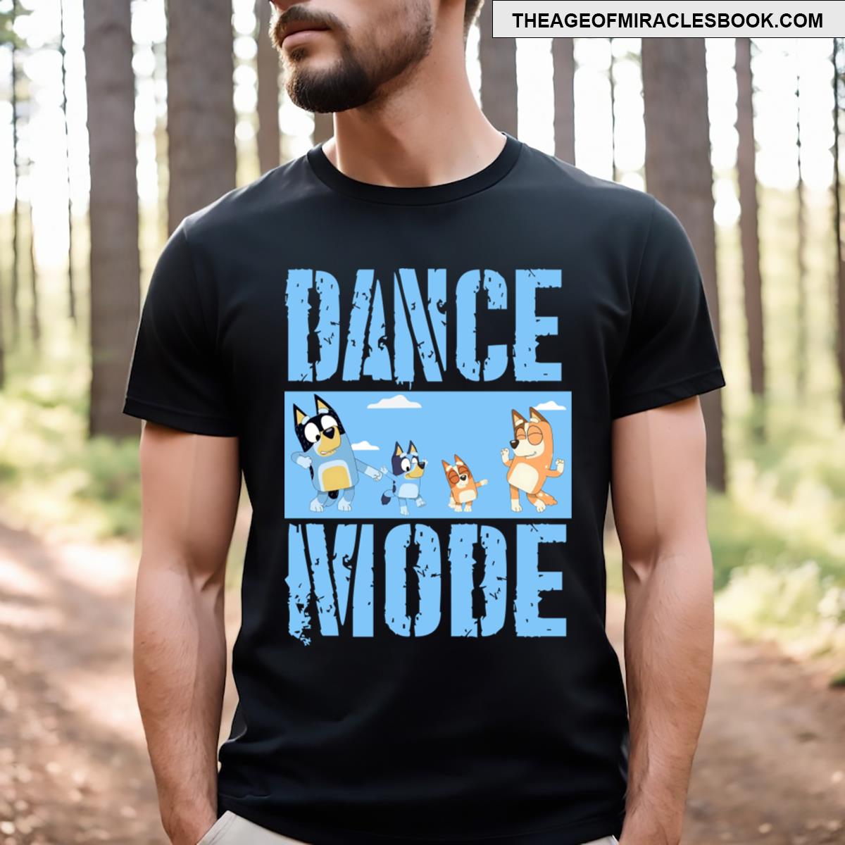 Bluey Dance Mode T-shirt