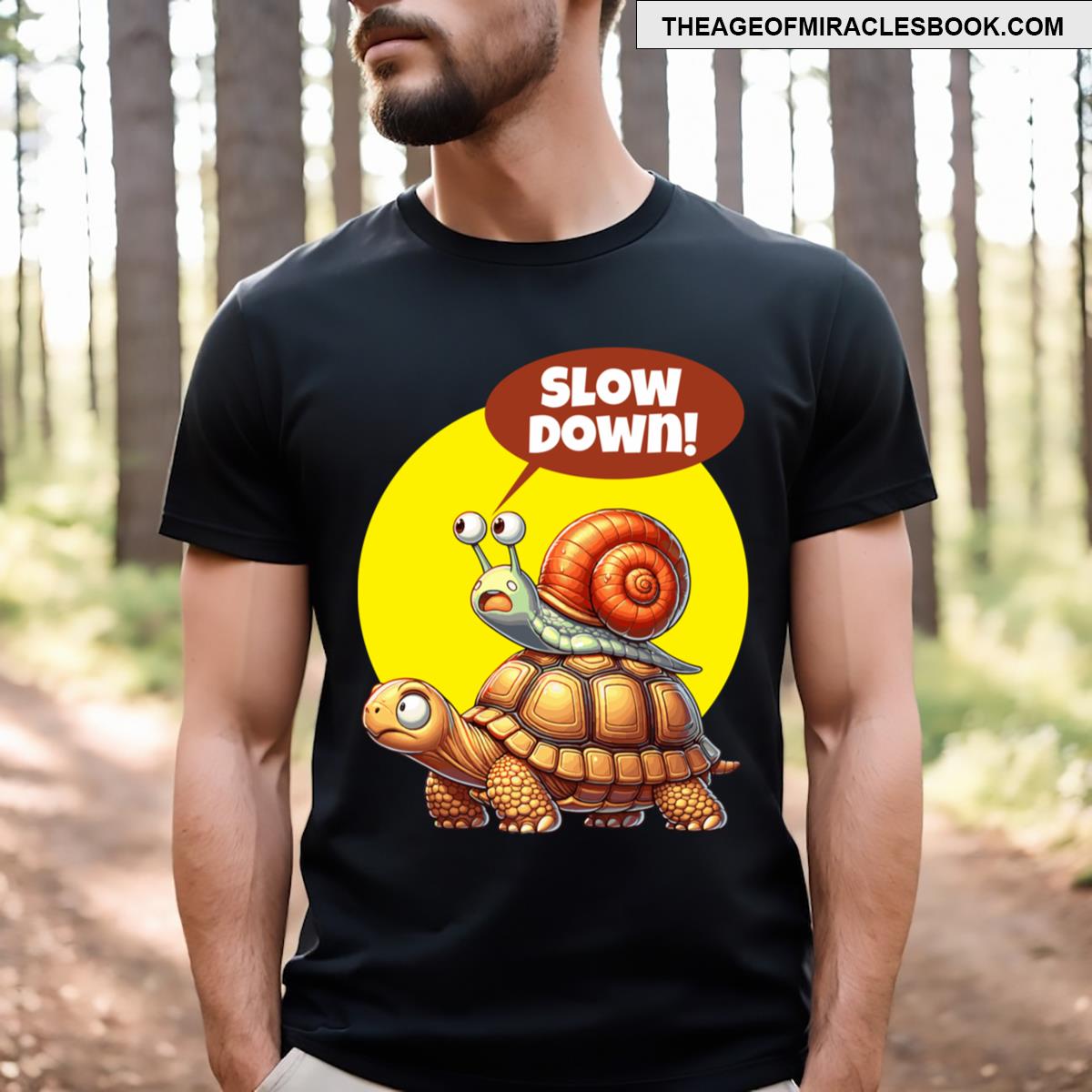 Snail Panic T-shirt