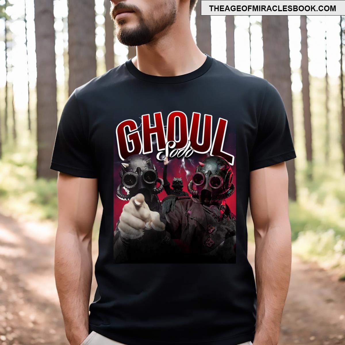 Sodo Ghoul 90s Design T-shirt