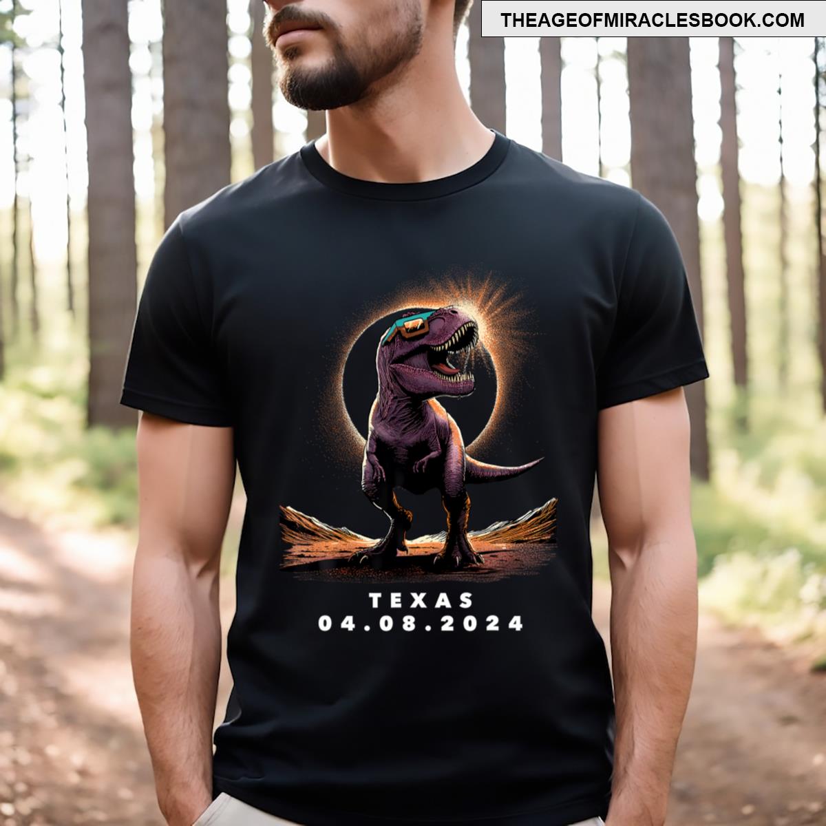 Solar Eclipse 2024 Texas Solar Eclipse T-shirt