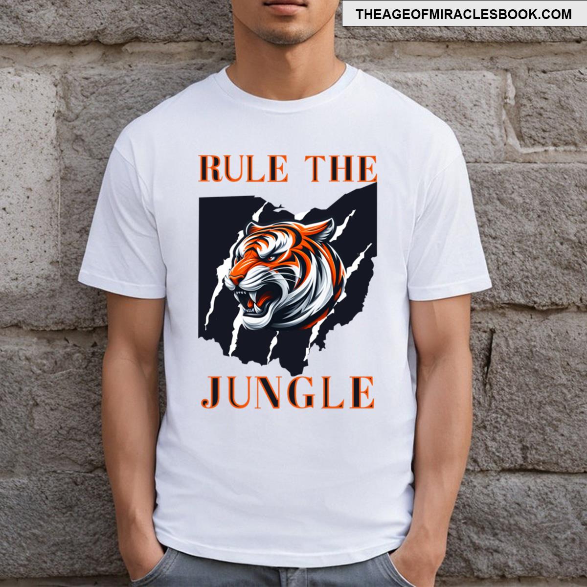 Cincinnati Bengals Rule The Jungle T-shirt