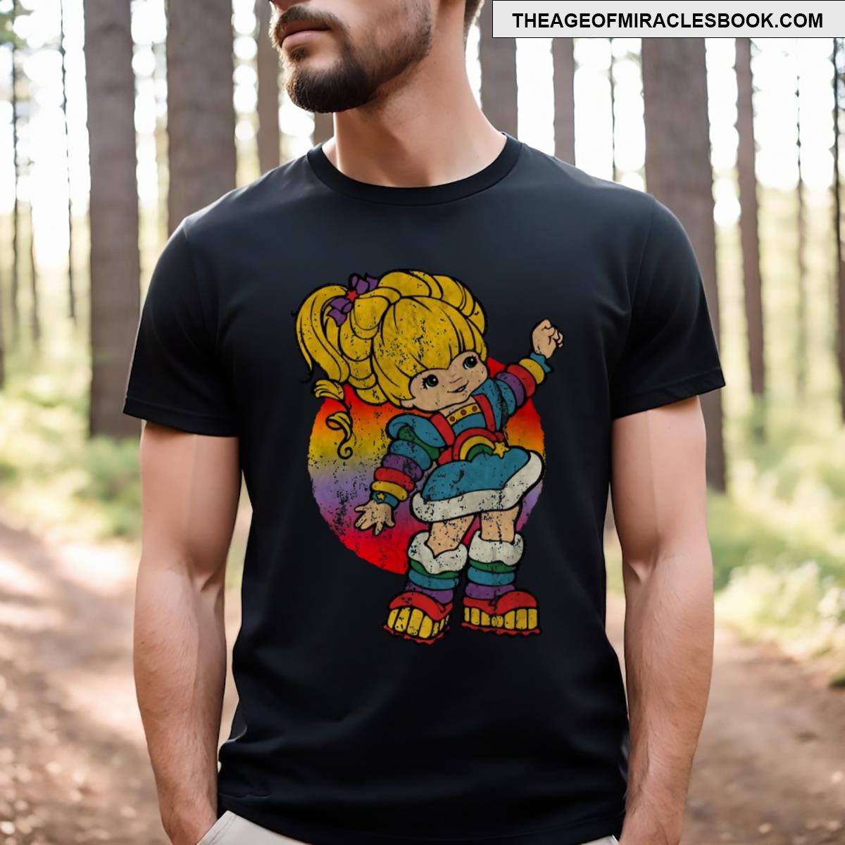 Classic Rainbow Brite 80s T-shirt