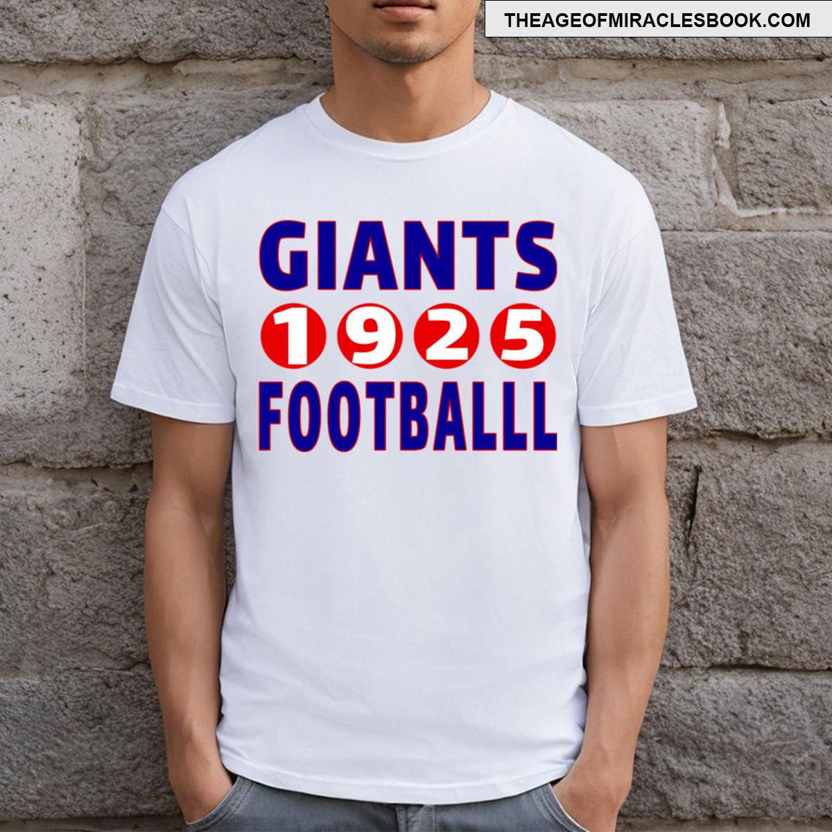 Giants Football 1925 T-shirt