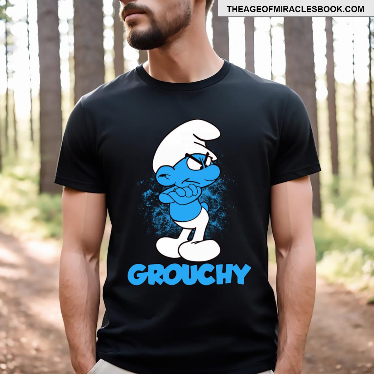 Grouchy Smurf T-shirt
