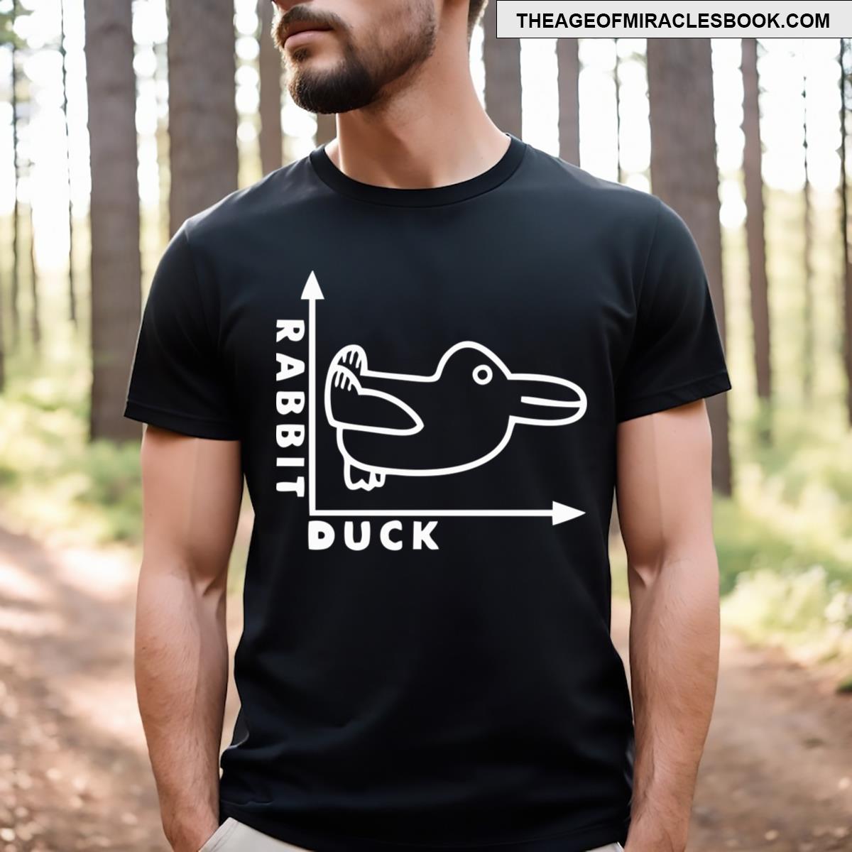 Rabbit Duck Optical Illusions T-shirt
