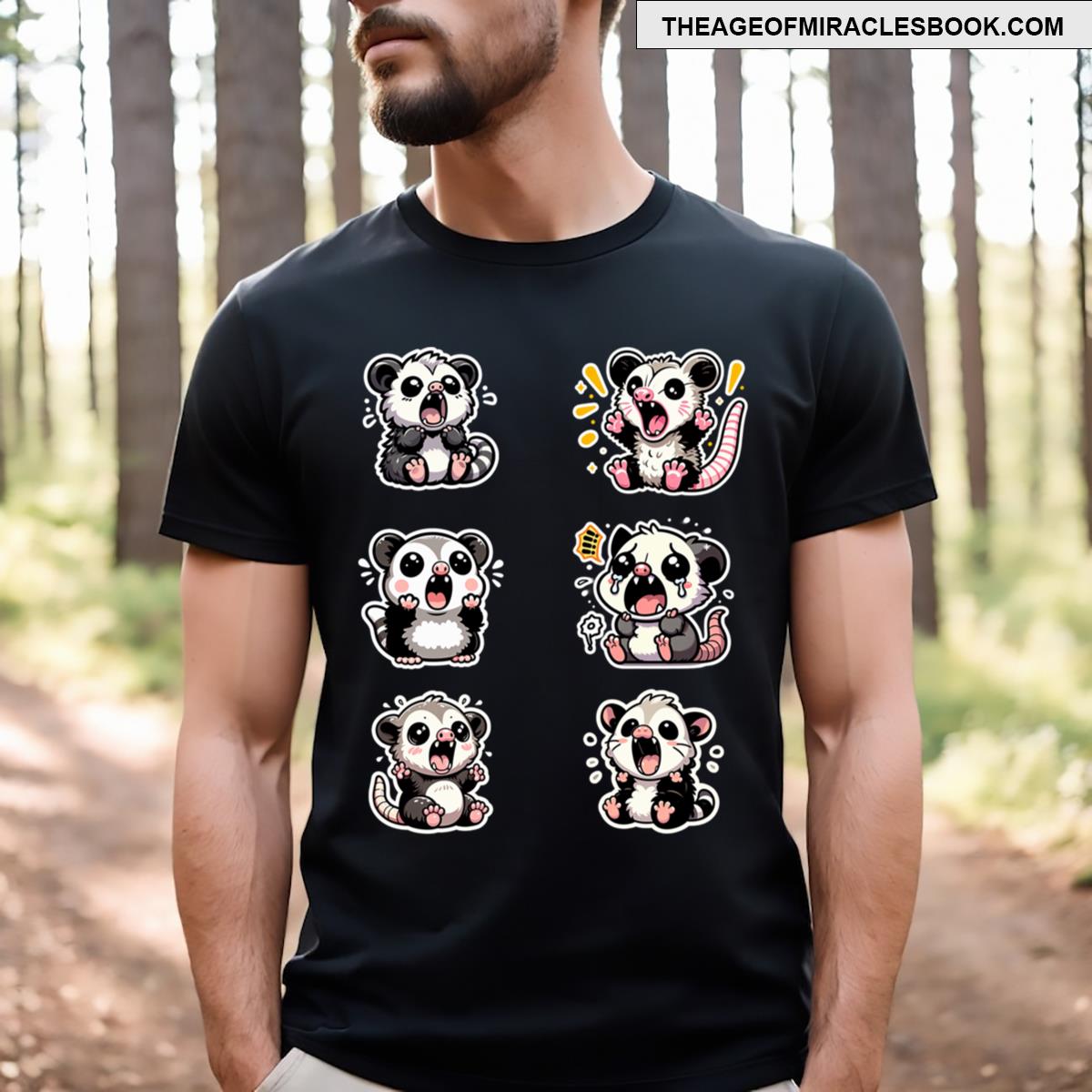 Screaming Opossums T-shirt