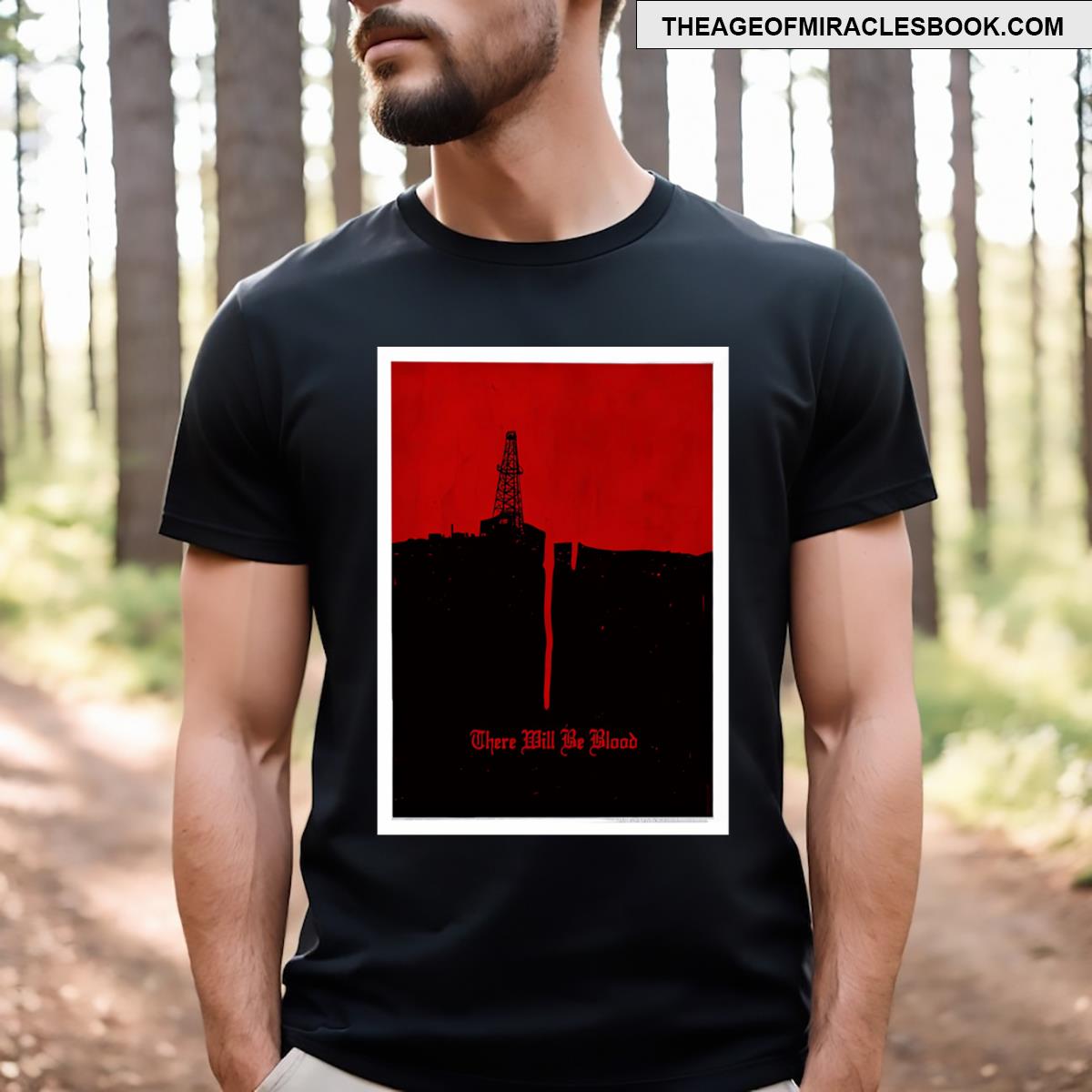 There Will Be Blood Poster T-shirt