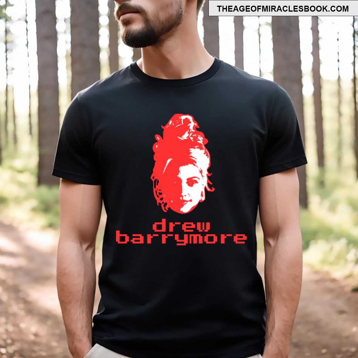 Drew Barrymore 80s Retro T-shirt