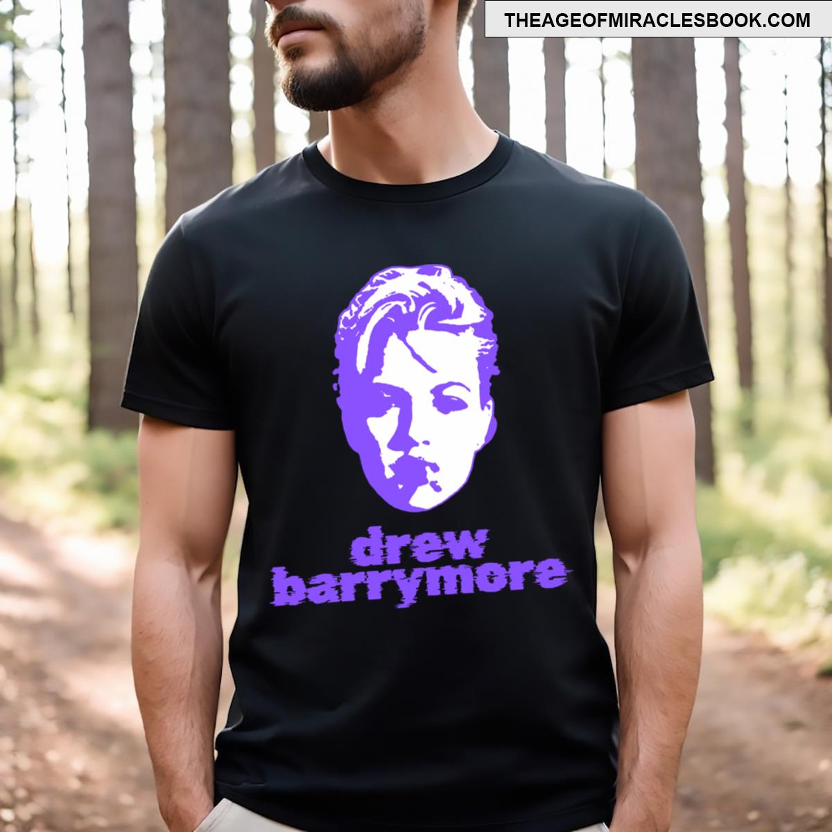 Drew Barrymore 80s Sliced T-shirt