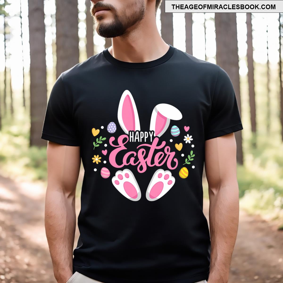 Happy Easter Bunny Easter Egg Hunt Squad Easter Family T-shirt
