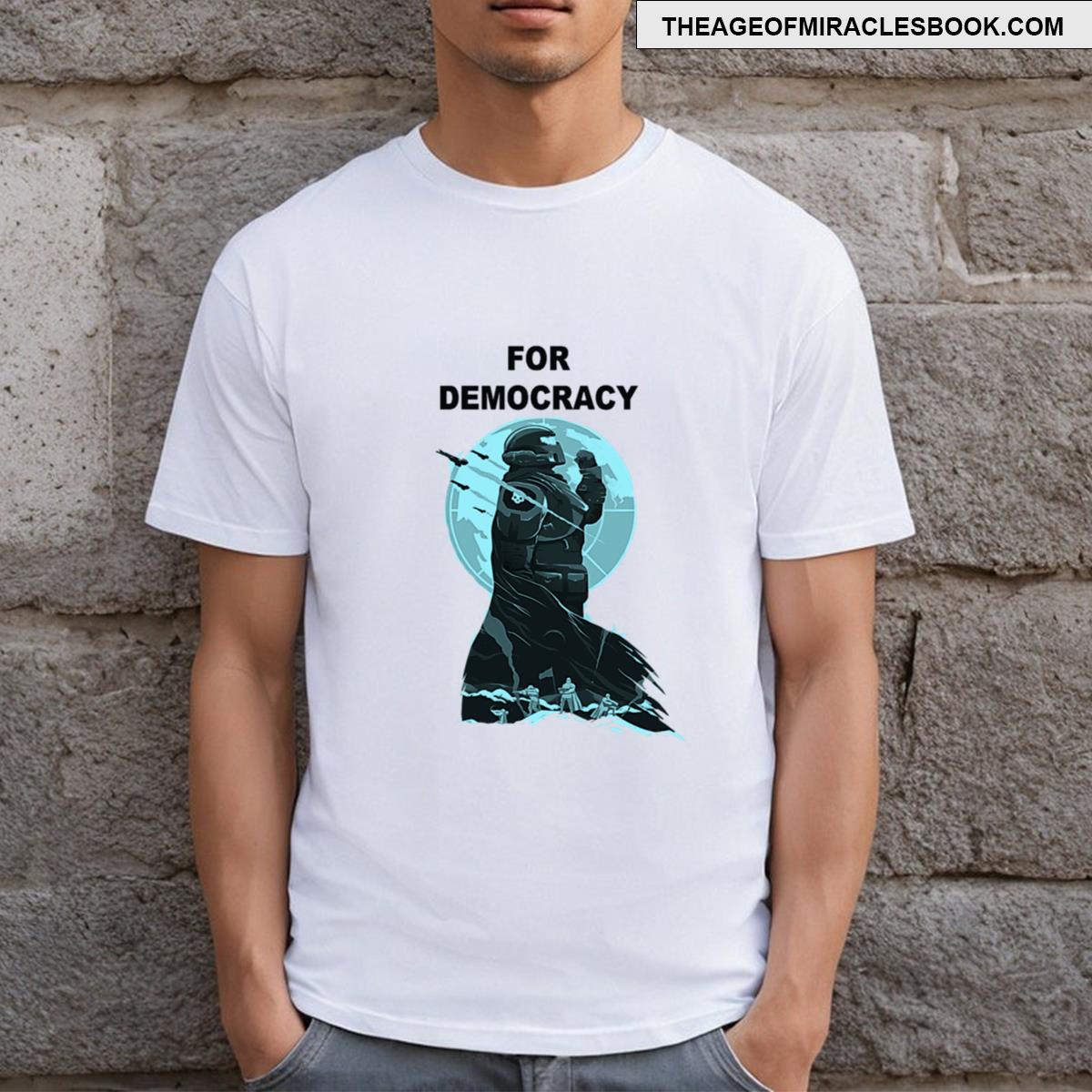 Helldivers Characters Fanart T-shirt