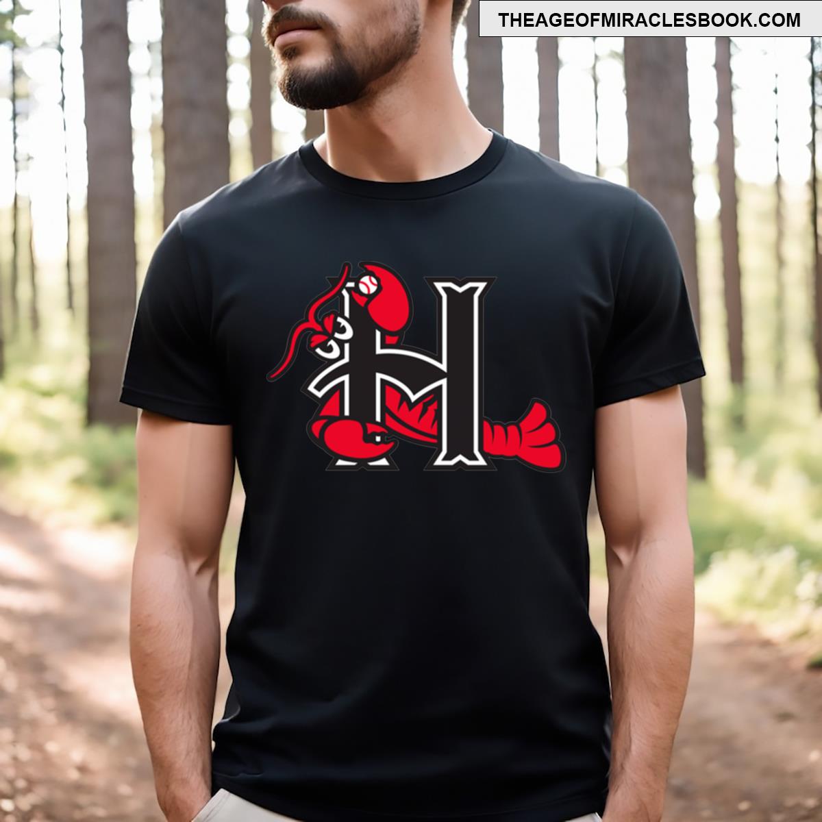 Hickory Crawdads Old T-shirt
