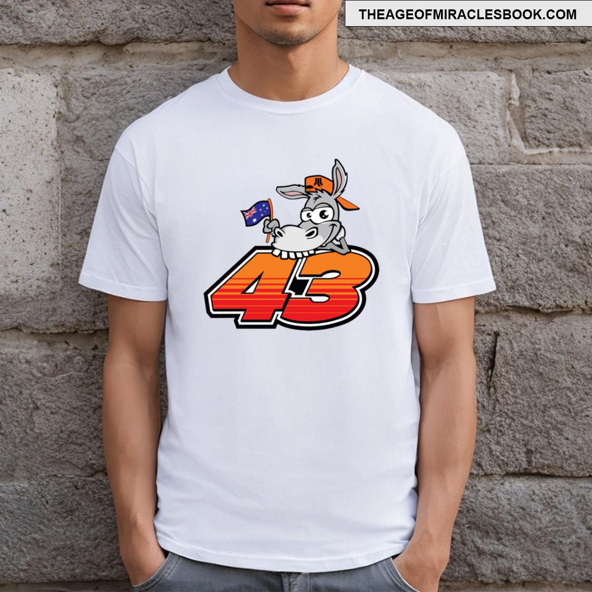 Jack Miller Number 43 Jackass T-shirt