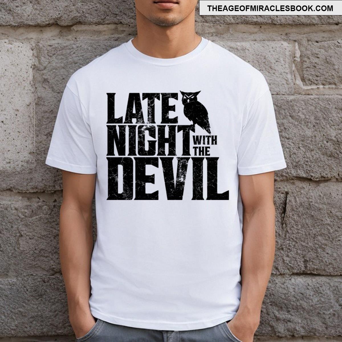 Late Night With The Devil Black T-shirt