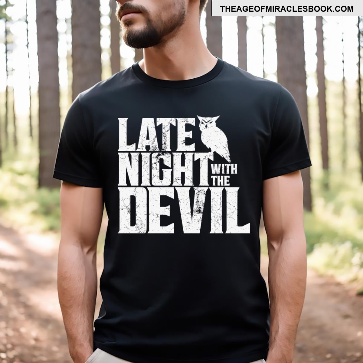 Late Night With The Devil White T-shirt