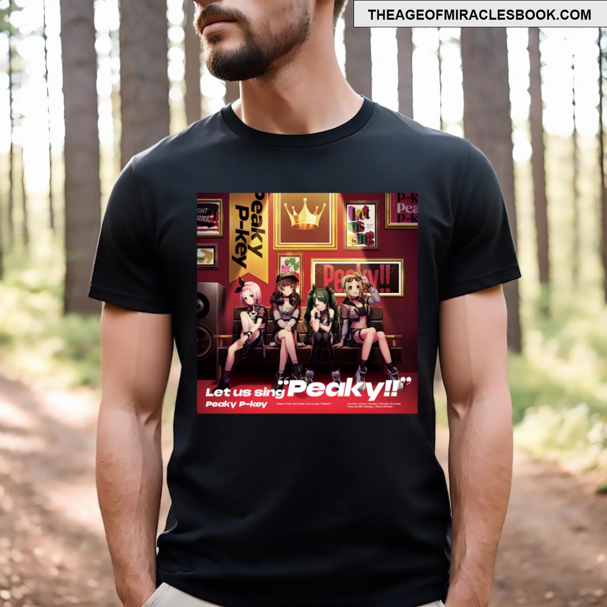 Let Us Sing Peaky Active T-shirt