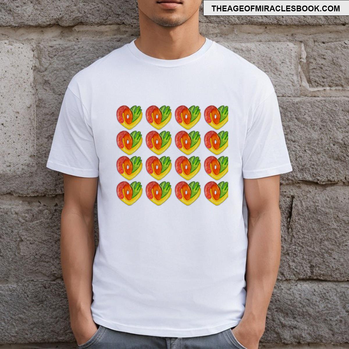 Love In Heart Shadow Pattern 3 T-shirt