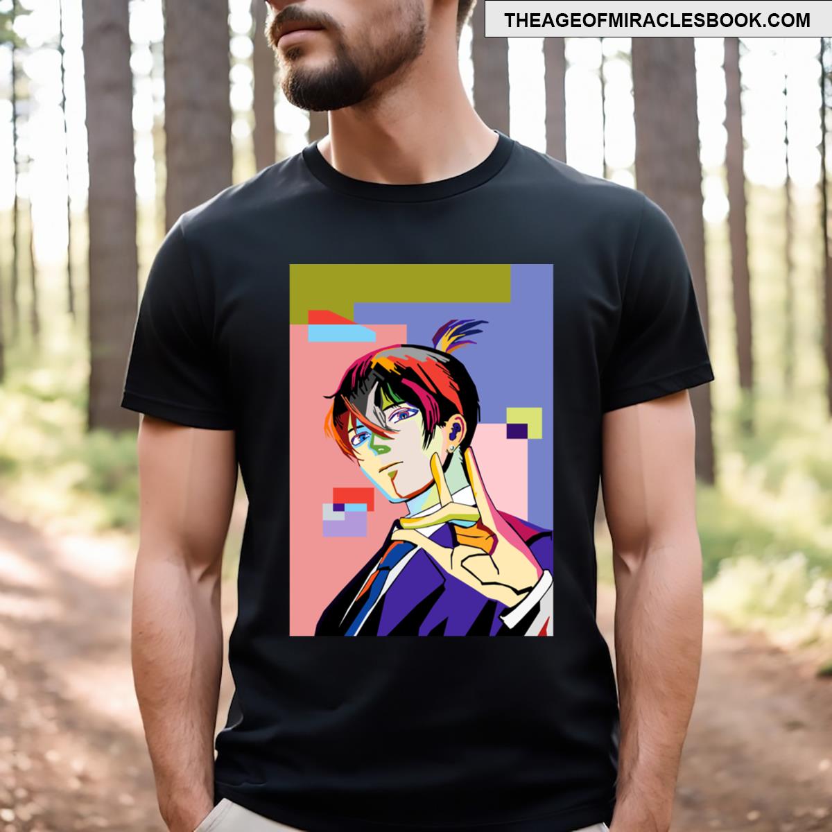 Mikigal Gui Wpap Pop Art T-shirt