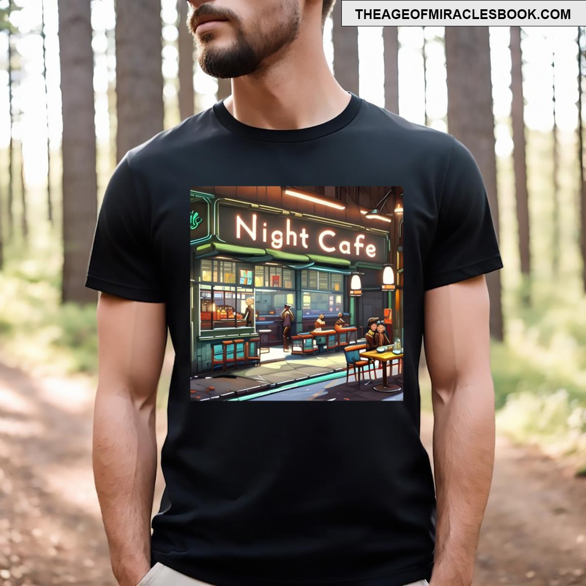 Night Cafe T-shirt