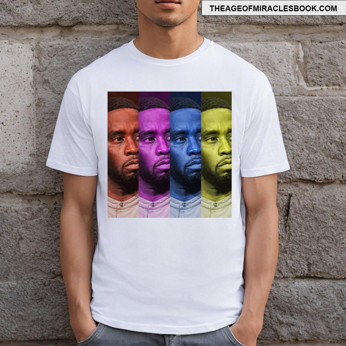 P Diddy Retro Pop Art T-shirt