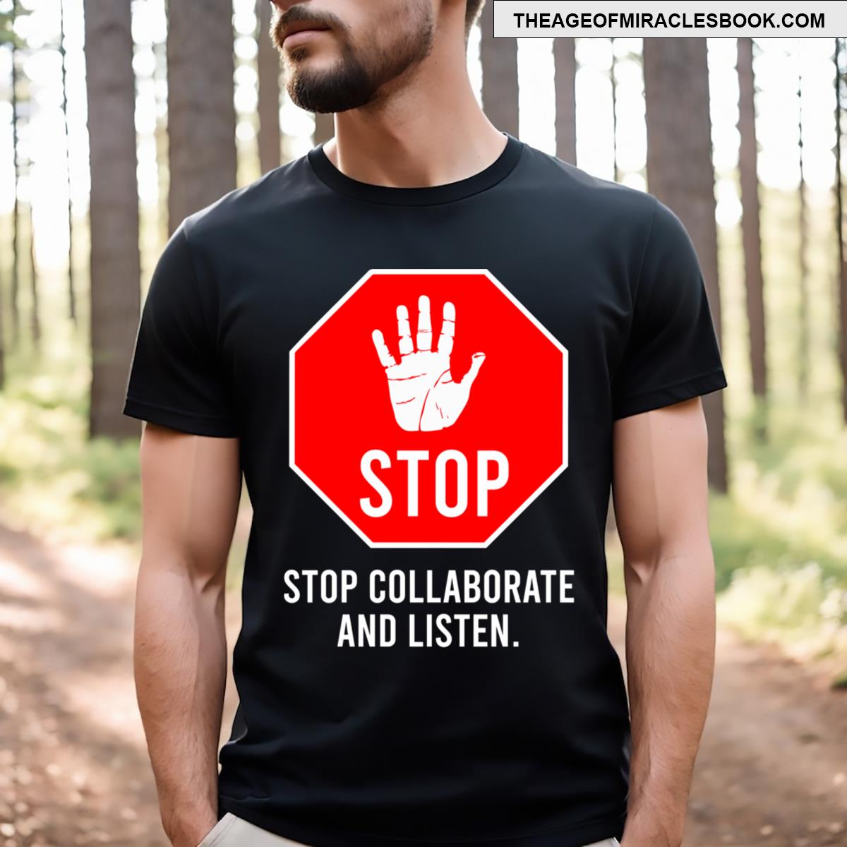 Stop Collaborate And Listen Essential T-shirt