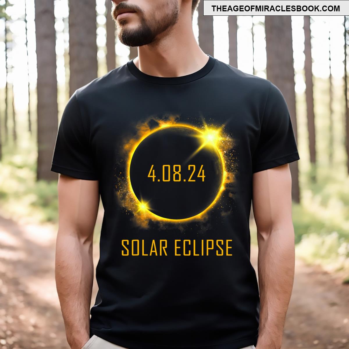 America Total Solar Eclipse 2024 April 40824 T-shirt