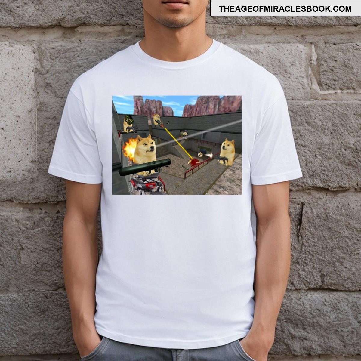Funny Half Life Cheems Meme T-shirt