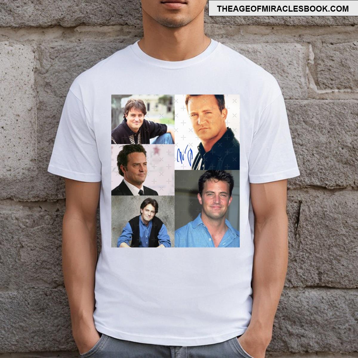 Matthew Perry Signed T-shirt