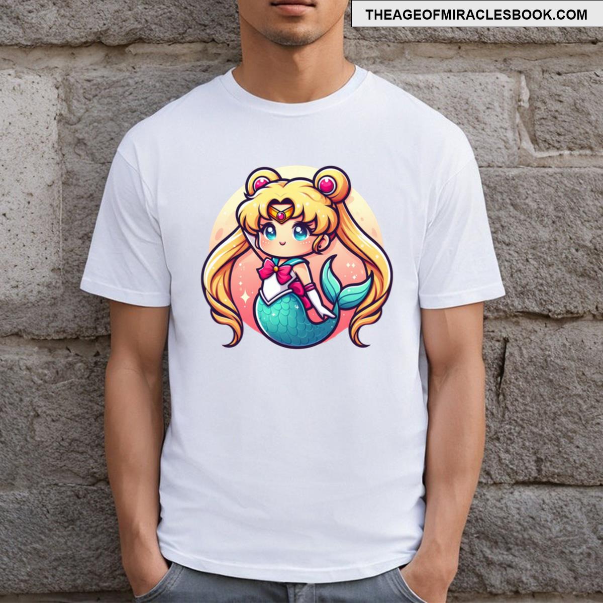 Mermaid Moon Guardian 1 T-shirt