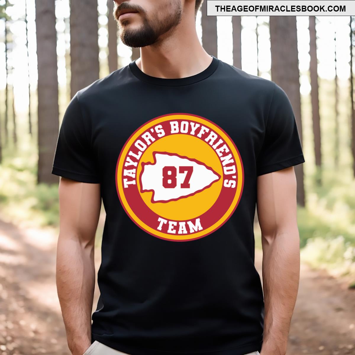 Taylor’s Boyfriend’s Team T-shirt