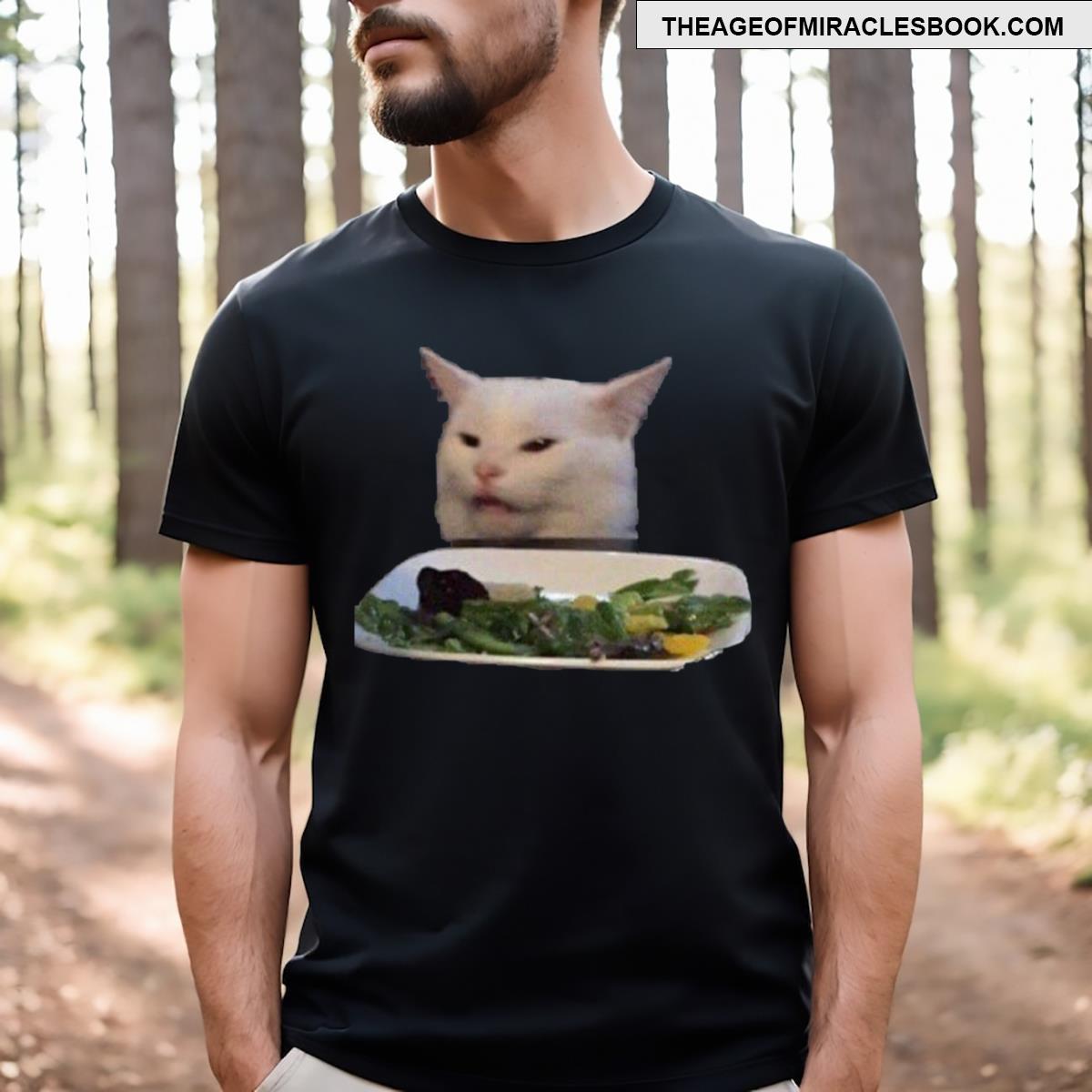 Uninterested Cat Meme T-shirt